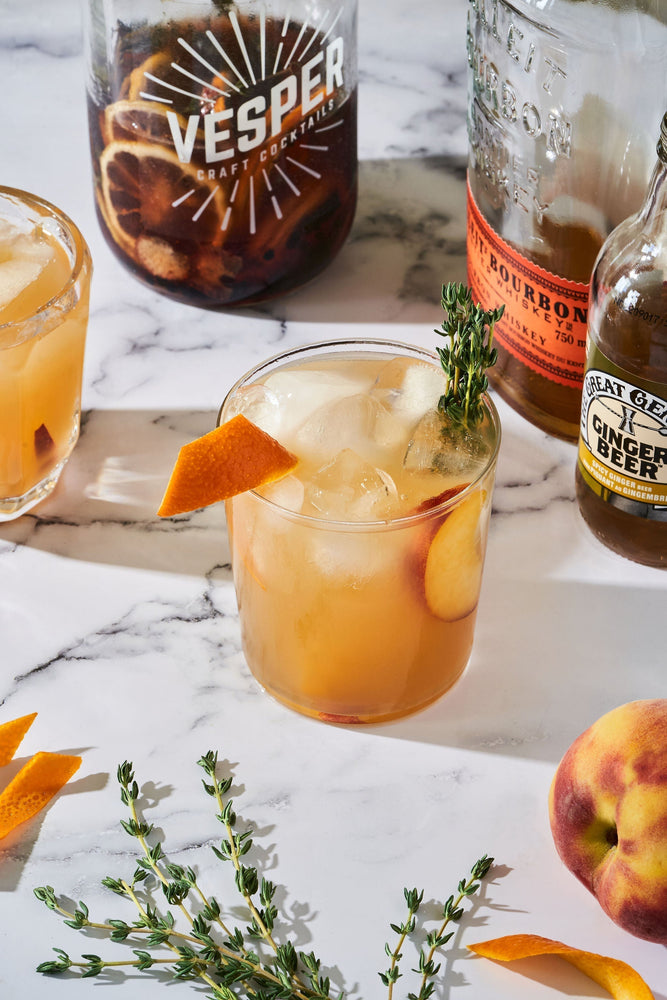 Bourbon Peach Smash