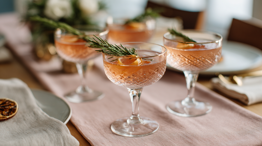 Celebrate the Season with Classic Holiday Cocktails: Cranberry Whiskey Sour, Mulled Wine & Bourbon Apple Cider
