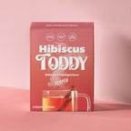 Vesper Hibiscus Toddy cocktail infusion kit jar — lifestyle photo