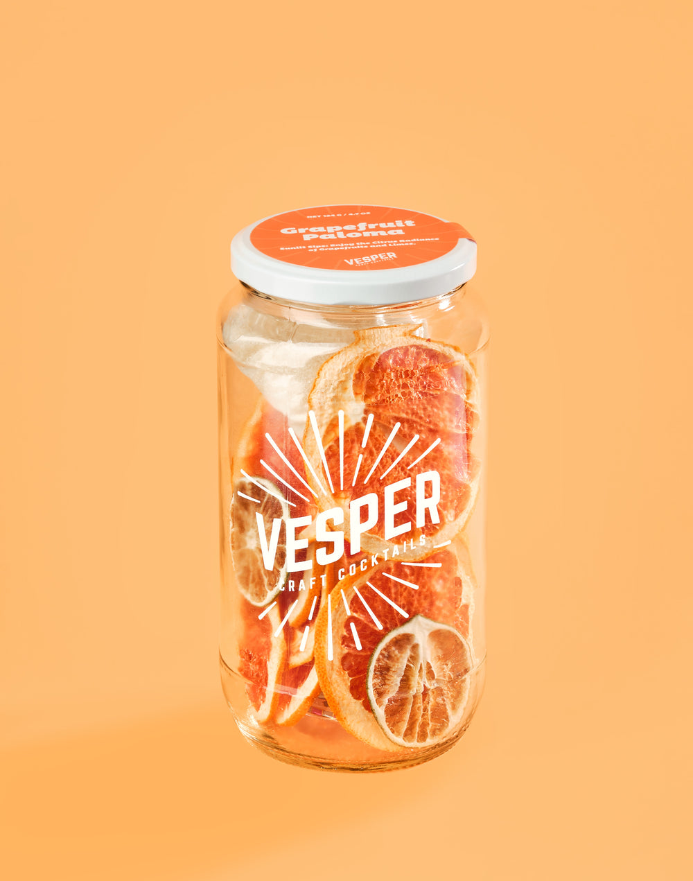 Vesper Grapefruit Paloma cocktail infusion kit jar