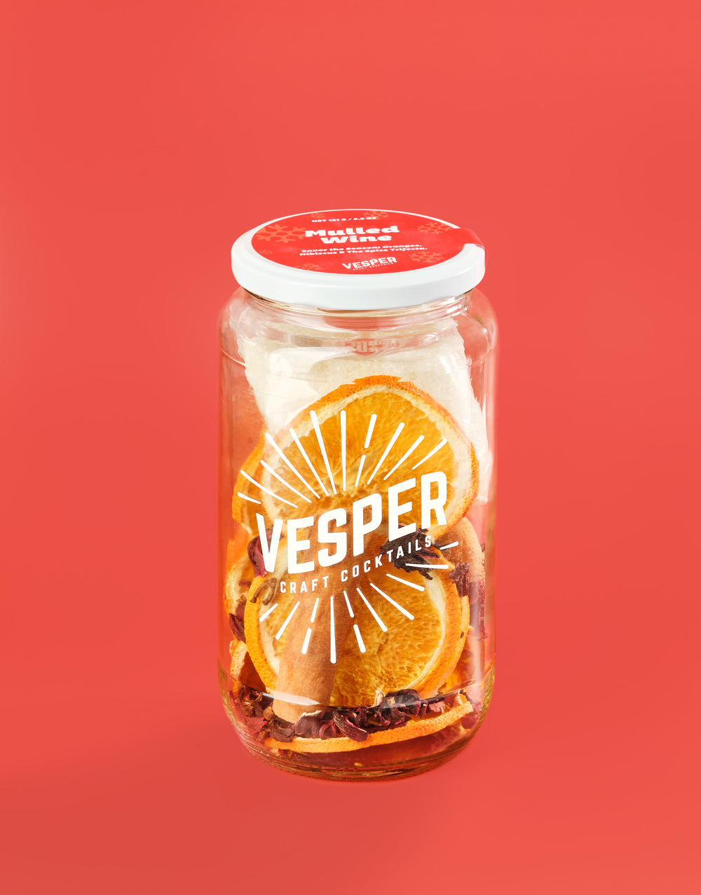 Vesper Mulled Wine cocktail infusion kit jar