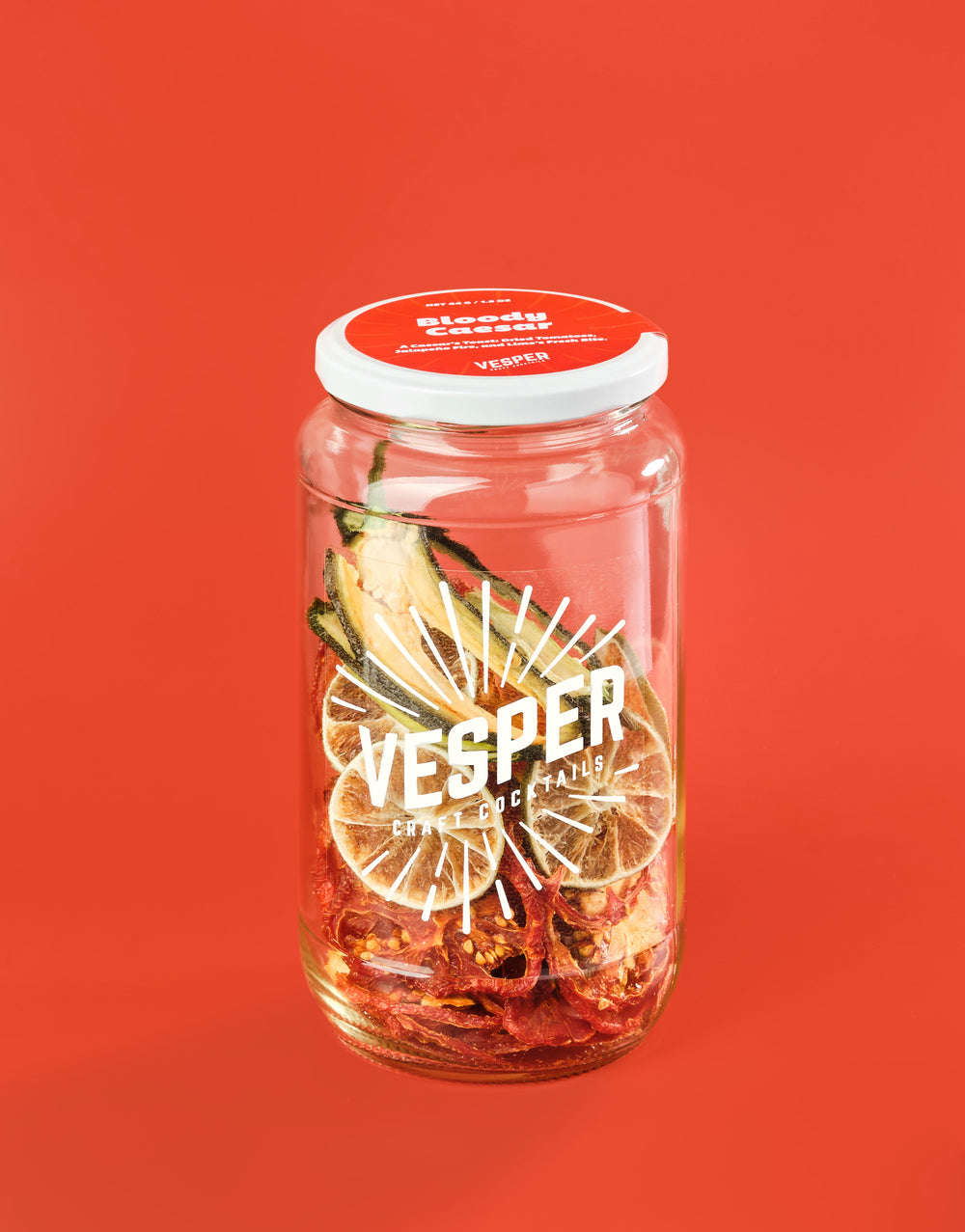 Vesper Bloody Caesar cocktail infusion kit jar